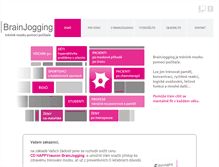 Tablet Screenshot of brainjogging.cz